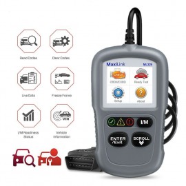 100% Original Autel MaxiLink ML329 Code Reader Engine Fault CAN Scan Tool (Advanced Version of Autel AL319)