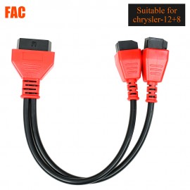 Original Autel Chrysler 12+8 Adaptor for Autel MaxiSys Elite/ MS908/ MS908P/ MS908S Pro/ IM608 /Launch X431 V/ OBDSTAR