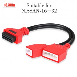 Autel 16+32 Gateway Adapter for Nissan Sylphy Key Adding No Need Password Work with IM608 IM508