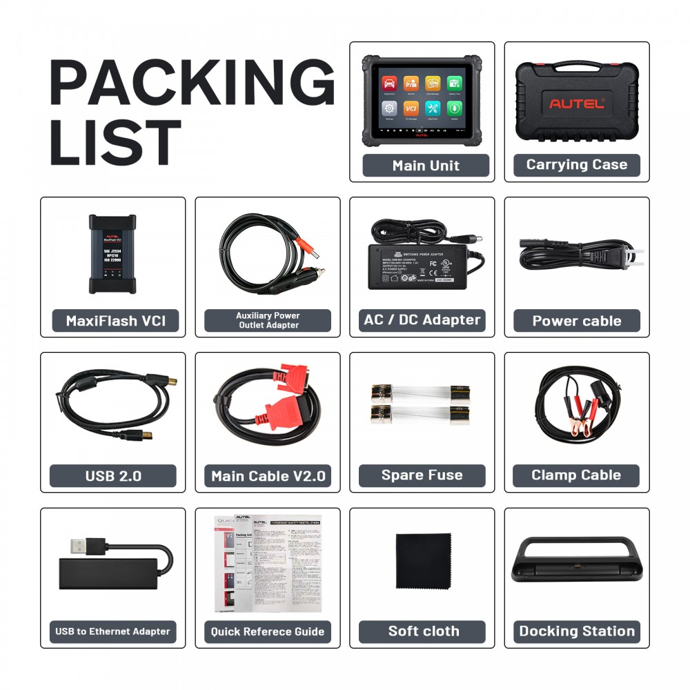 2022 New Autel Maxisys Ultra Lite Multi-language Automotive Full ...