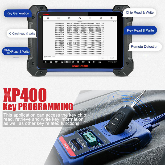 XP400 Key Switch & Chip Programmer