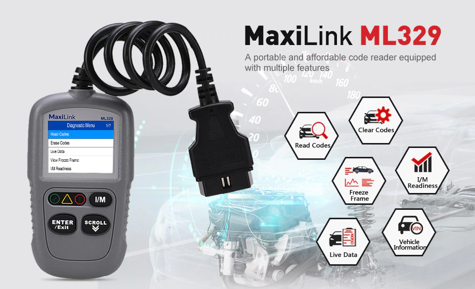 Autel MaxiLink ML329 multiple features