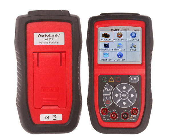 100-Original-Autel-AutoLink-AL539-OBDIIEOBDCAN-Scan-and-Electrical-Test-Tool-SC177